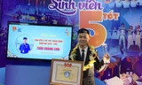 Nam sinh ‘đánh dấu tuổi trẻ’ bằng danh hiệu ‘Sinh viên 5 tốt’ cấp T.Ư hai lần liên tiếp