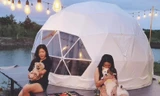 Bạn trẻ Sài Gòn tìm về những khu vùng ven thành phố để cắm trại
