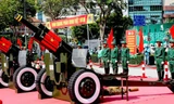 Tận mắt ngắm 15 khẩu pháo tại Công viên Bến Bạch Đằng, nhiều bạn trẻ khen ‘đẹp mê mẩn’