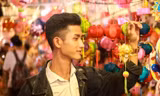 Phố lồng đèn Lương Nhữ Học nhộn nhịp ngày cuối tuần