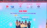 8 giải Nhất Giải thưởng Sinh viên nghiên cứu khoa học Euréka lần thứ 24 được vinh danh 