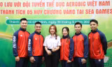 Sinh viên TP. HCM giao lưu với đội tuyển thể dục Aerobic Việt Nam