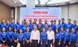 Lãnh đạo TP. HCM giao nhiệm vụ cho Đoàn đại biểu Thành Đoàn TP. HCM tham dự Đại hội Đoàn toàn quốc