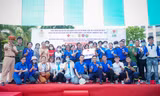 Cuối tuần, nhiều đoàn viên thanh niên rủ nhau học kỹ năng thực hành xã hội