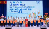 Khai mạc Kỳ thi Olympic Toán học sinh viên – học sinh toàn quốc lần thứ 31