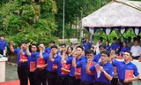 16 sinh viên tiêu biểu trường ĐH Bách khoa (ĐHQG TP. HCM) được kết nạp Đảng tại mặt trận ‘Mùa Hè Xanh’ tỉnh Đồng Tháp
