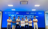 Đội thi trường CĐ Kỹ thuật Cao Thắng giành giải Nhất cuộc thi ‘Sáng tạo IoT NTTU 2024’