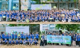 Hơn 300 sinh viên trường ĐH Công nghệ thông tin (ĐHQG TP. HCM) ra quân Chiến dịch ‘Mùa Hè Xanh’
