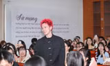 Rapper 7DNIGHT, ca sĩ ANNIE 'cháy' hết mình trên sân khấu tại Ngày hội tuyển sinh ‘Hoa hậu Việt Nam’ 2024