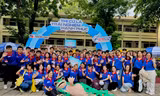 'Áo xanh tình nguyện' tiếp sức cho các thí sinh trước Kỳ thi tốt nghiệp THPT năm 2024
