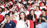 Hoa hậu Mai Phương ‘bật mí’ về định vị bản thân cho các bạn sinh viên