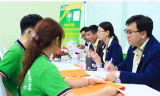 Doanh nghiệp 'săn' sinh viên tại ‘Ngày hội việc làm – VCI 2023’