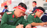 San sẻ giọt hồng ‘Chủ nhật Đỏ’ tại trường CĐ Kỹ thuật Hải quân