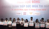 Chương trình 'Tiếp sức mùa thi' năm 2023 tại TP. HCM lan tỏa rộng trong cộng đồng