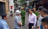 Phó Thủ tướng và Bí thư Hà Nội xuống hiện trường, chỉ đạo khắc phục hậu quả vụ cháy chung cư mini