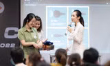 Chị Đào Anh, nickname "Cô Đào livestream" chia sẻ kỹ năng livestream bán hàng