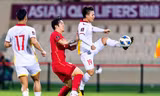 Ở trận đấu hồi tháng 2/2022, Việt Nam từng đánh bại Trung Quốc 3-1 ở Mỹ Đình. Ảnh: Đoàn Nhật