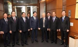 Tổng Bí thư Nguyễn Phú Trọng và các lãnh đạo Đảng, Nhà nước dự khai mạc kỳ họp bất thường lần thứ hai, Quốc hội khóa XV . Ảnh: Như Ý