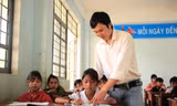 Thầy giáo Quy trên giờ giảng
