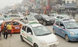 Hiện thành phố Hà Nội có 19.000 taxi và không cấp phép mới từ nhiều năm nay. Ảnh: T.Đảng