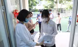 Thí sinh dự thi tốt nghiệp THPT 2021. Ảnh: Diệp An