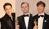 Oppenheimer càn quét Oscar 2024: Phản ứng của nam chính khi nhận cúp gây sốt