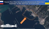 Hạm đội Biển Đen Nga rời cảng Novorossiysk