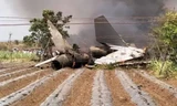 Ấn Độ: Tiêm kích Su-30MKI lao xuống đất, bốc cháy ngùn ngụt