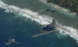 Máy bay ném bom tàng hình B-2 Spirit của Mỹ xuất hiện ở Dải Gaza