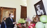 Chủ tịch nước dâng hương tưởng nhớ Đại tướng Võ Nguyên Giáp