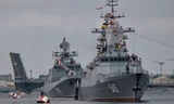 Chiến hạm Nga phô trương sức mạnh nhân Ngày Hải quân