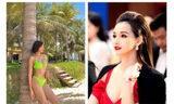 Thùy Anh thả dáng với bikini xanh neon bắt mắt; Lã Thanh Huyền ngày càng nóng bỏng