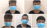 Nhóm cướp thiếu niên vừa bị công an Ninh Bình bắt giữ - Ảnh: CANB