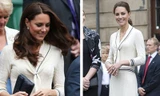 Kate Middleton diện đồ cũ vẫn rạng ngời
