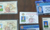 Phát hiện nhóm làm giả thẻ ngành Công an