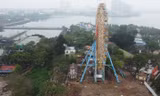 Công viên Mặt trời mới rộng 1,7ha nằm sát hồ Tây sắp 'biến mất'