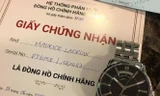 Cấp giấy chứng nhận đồng hồ fake:'Giấy thông hành' cho hàng giả