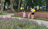Công viên lớn nhất Hà Nội thưa thớt khách dịp nghỉ lễ 2/9