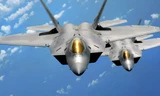 Tiêm kích F-22 Mỹ tại Syria bị bong sơn tàng hình