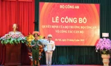 Công bố quyết định của Bộ trưởng Bộ Công an về công tác cán bộ