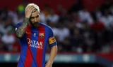 Messi liên tiếp gặp chấn thương ở mùa giải năm nay. Ảnh: Reuters.