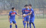 Công Phượng không tham giả buổi đấu tập của U23 Việt Nam hôm nay.