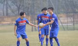 Công Phượng không tham giả buổi đấu tập của U23 Việt Nam hôm nay.