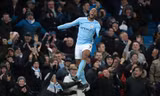 Nhờ có Sterling, chiến thắng cuối cùng vẫn thuộc về thầy trò HLV Guardiola 