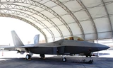 Máy bay chiến đấu F-22 Raptor của Mỹ. Ảnh do phóng viên Báo Quân đội nhân dân chụp tại căn cứ Hickam ở Hawaii. Ảnh: Bảo Trung