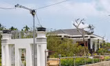 Camera lắp đặt trước nhà của một cán bộ trong Ban Thường vụ Tỉnh ủy Sóc Trăng. Ảnh: Zing