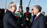 Tổng Bí thư Tô Lâm và Phu nhân bắt đầu thăm cấp Nhà nước Cộng hòa Kazakhstan 