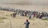 60.000 người tị nạn Syria chạy sang Thổ Nhĩ Kỳ trong 1 ngày