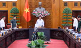 Thủ tướng và các đại biểu dành một phút mặc niệm tưởng nhớ Tổng Bí thư Nguyễn Phú Trọng