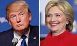 Bà Clinton dẫn trước ông Trump trong hàng loạt khảo sát